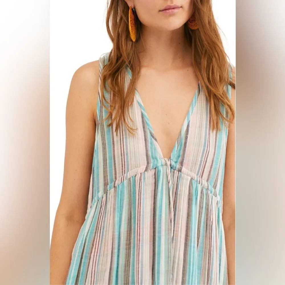 Free People Freebird Mini Dress | Size M - Picture 3 of 8